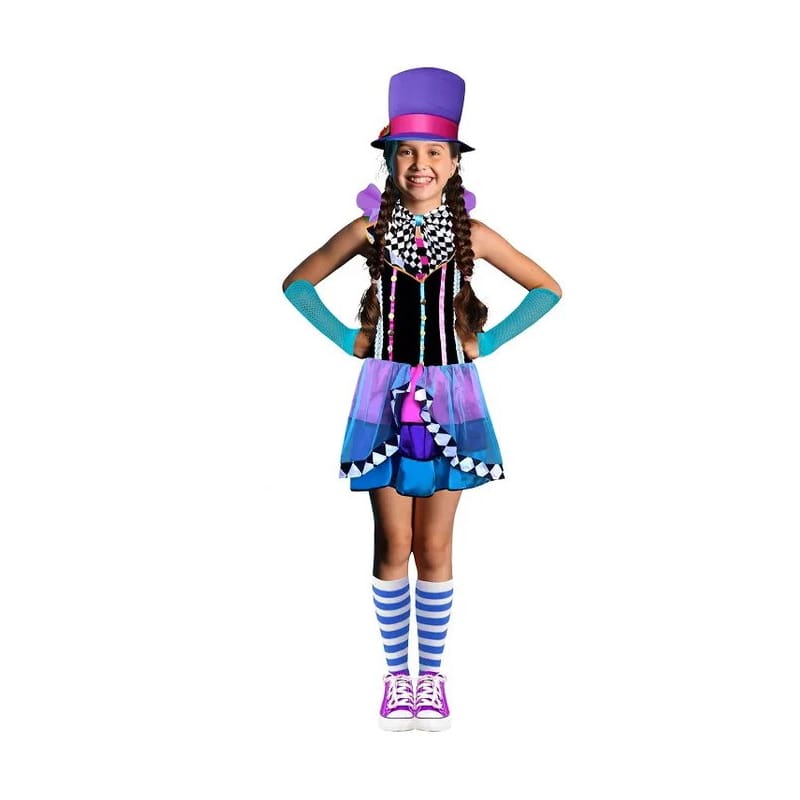 Costume Child Mad Hatter Girl M