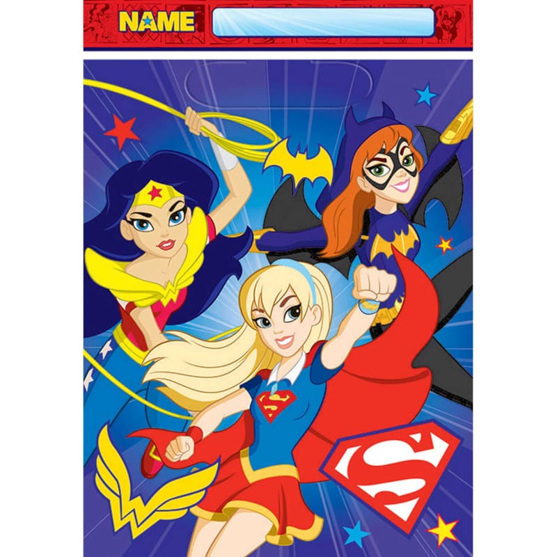 Super Hero Girls Lootbags Pk8