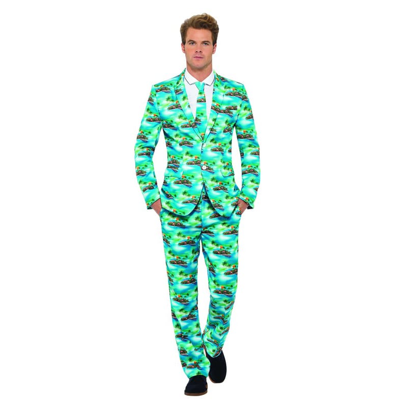 Costume Adult Suit Aloha M DNR
