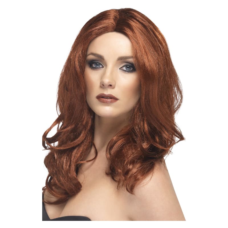 Wig Wavy Auburn Superstar