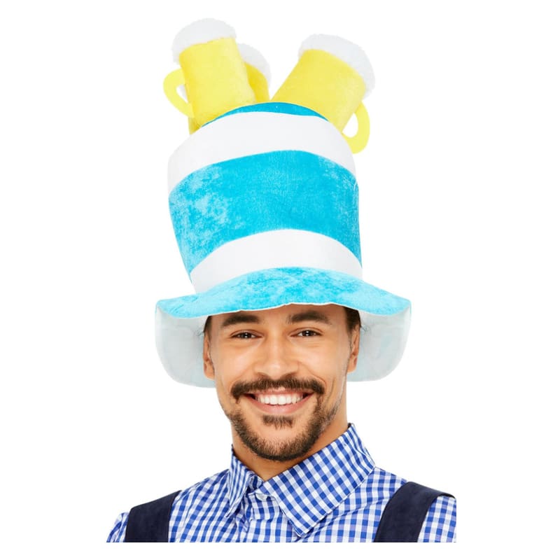 Hat Oktoberfest Beer Hat Blue
