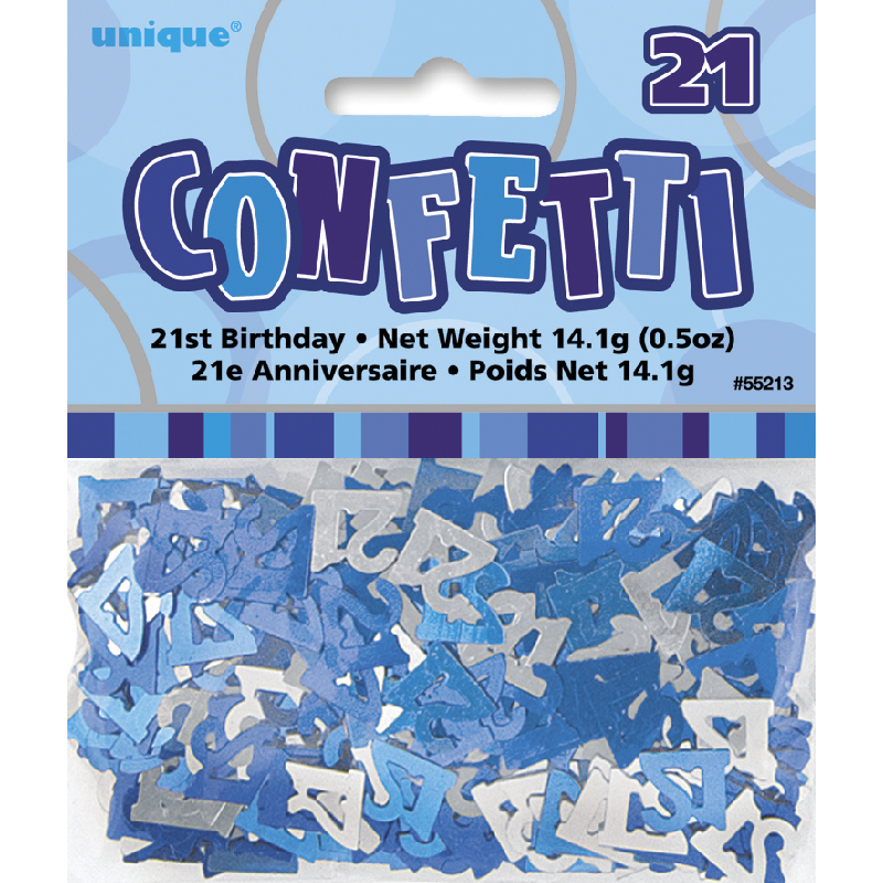 Confetti 21 Blue DNR