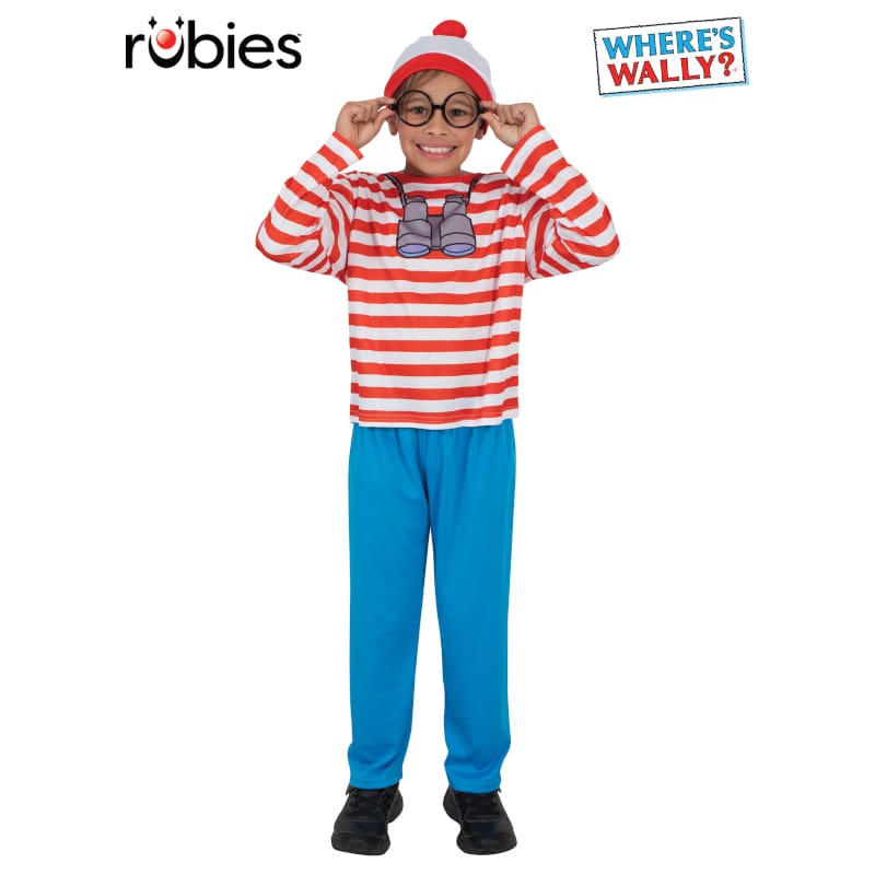 Costume Child Where's Wally 6-8