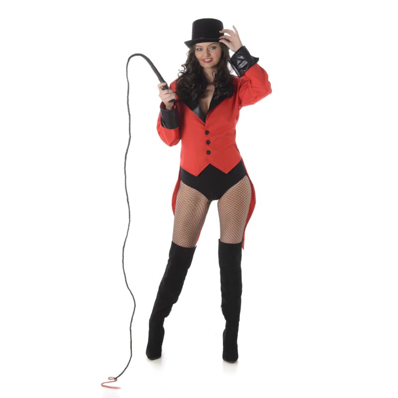Costume Adult Ringmaster Red Femal M