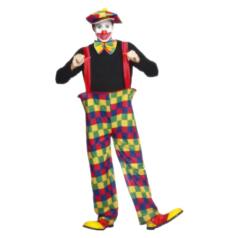Costume Adult Clown Long Pants Hoppla L