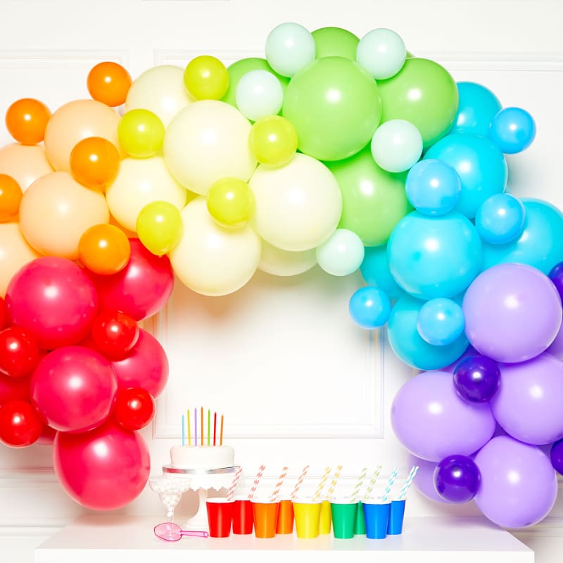 Balloon Garland Kit Rainbow 78 Balloons