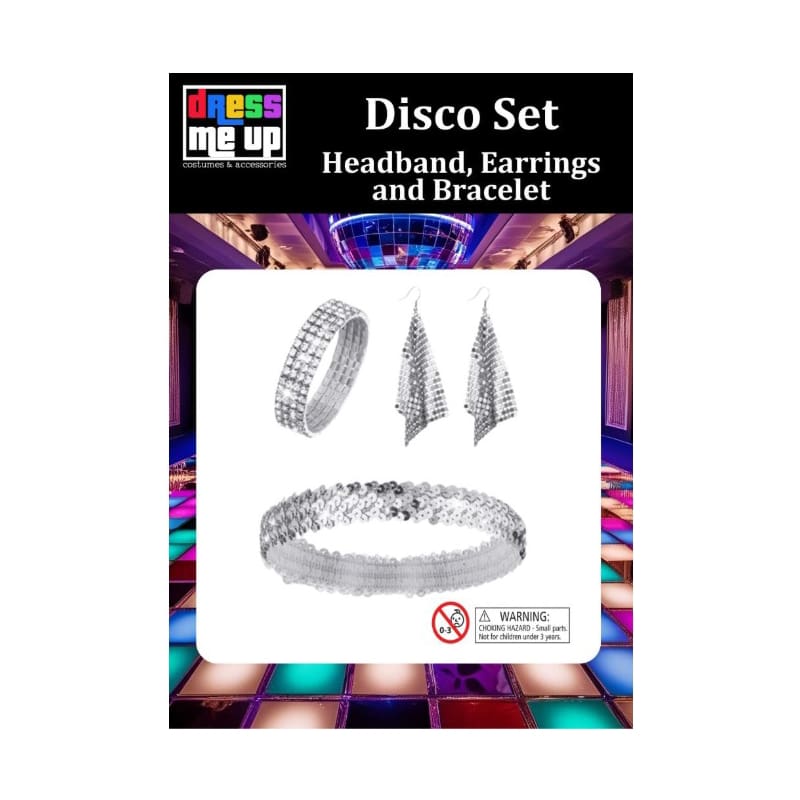 Dress Up Kit Disco Silver