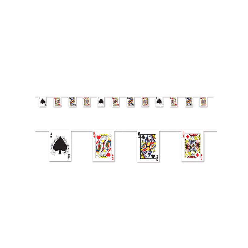 Pennant Banner Playing Cards 3.6m DNR