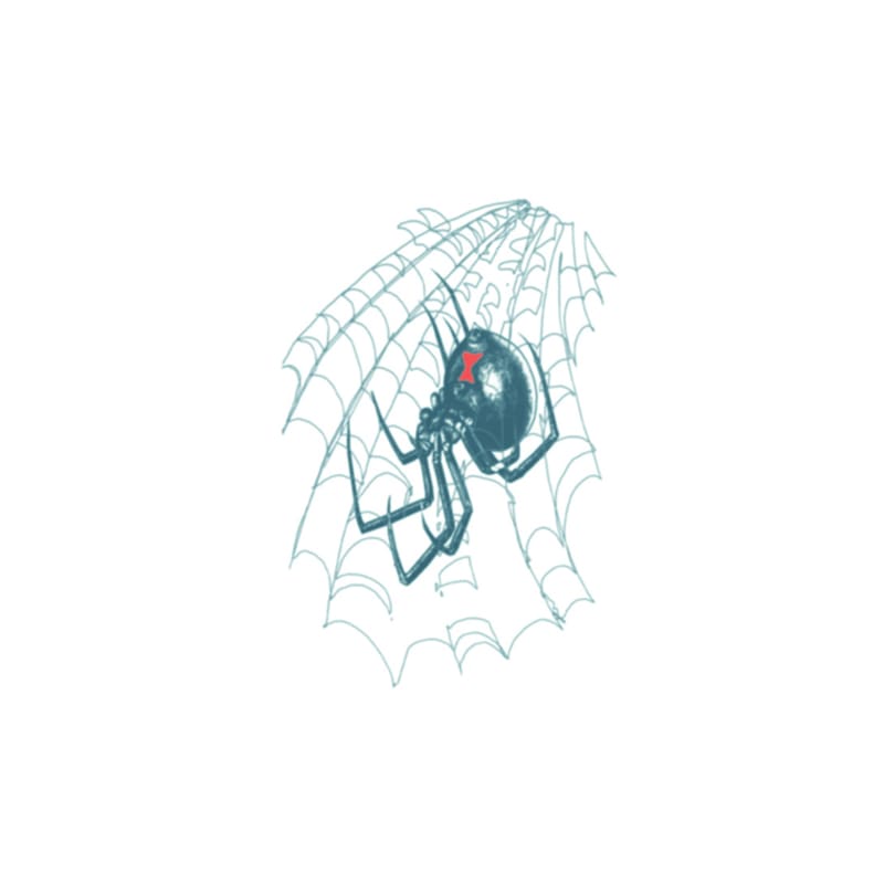 Tattoo Spider Redback Widow