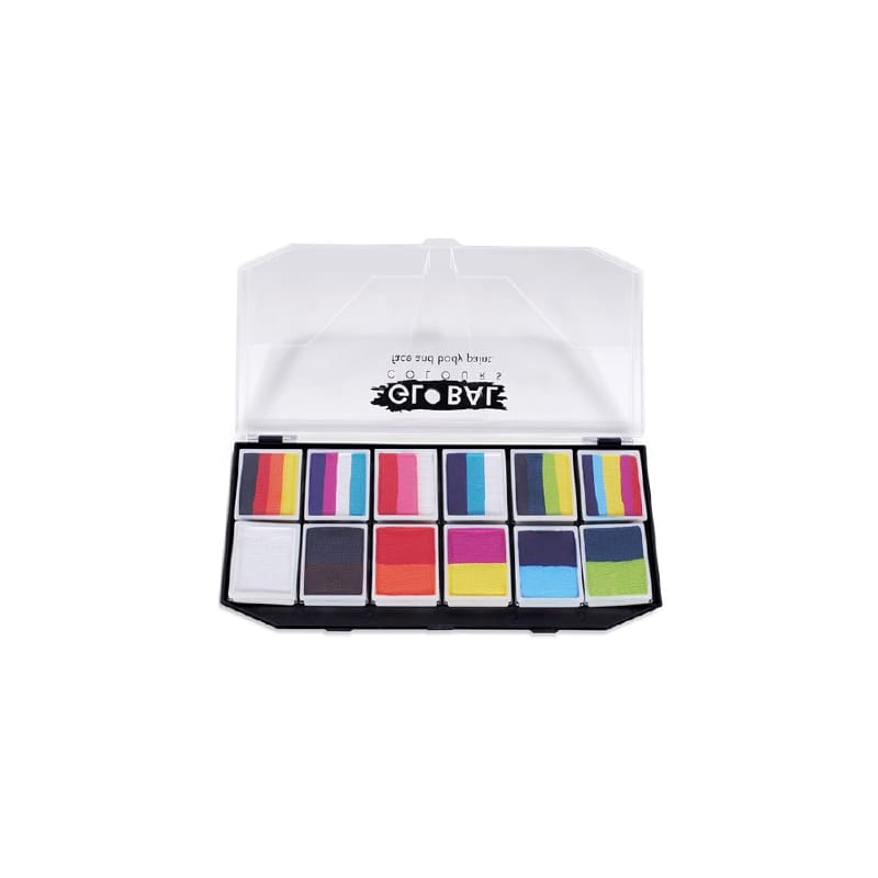 Face Paint Palette Carnival Kit Global