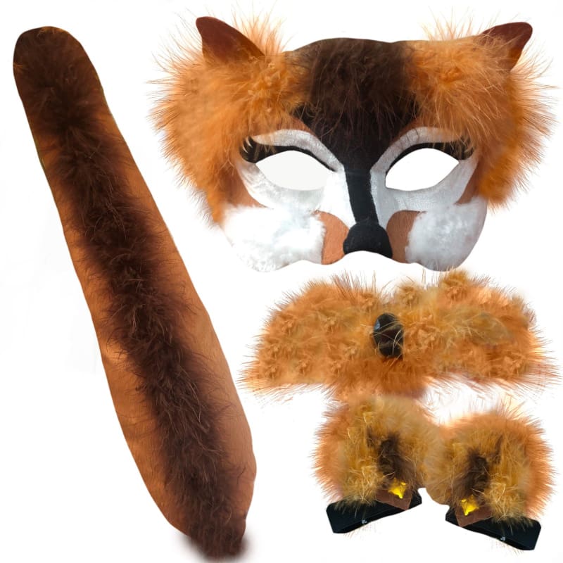 Mask and Tail Set Fox