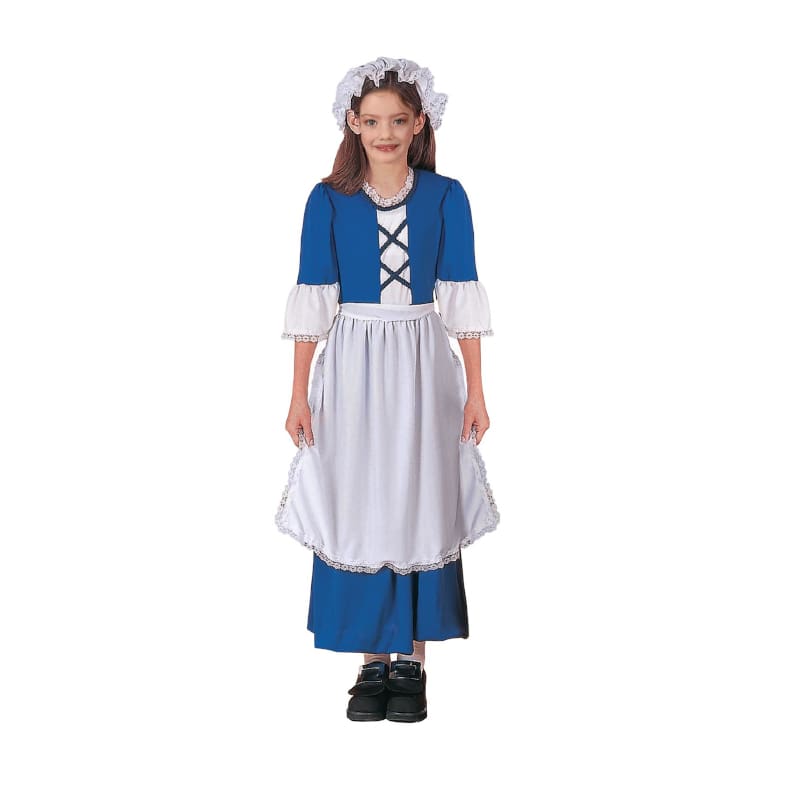 Costume Child Colonial Girl M