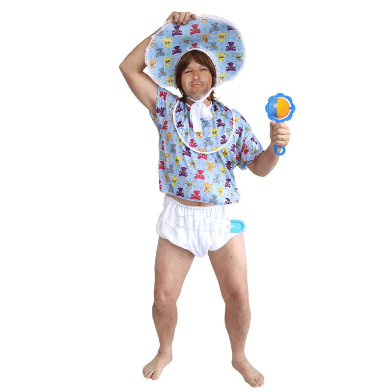 Dress Up Kit Baby Adult Bonnet Blue