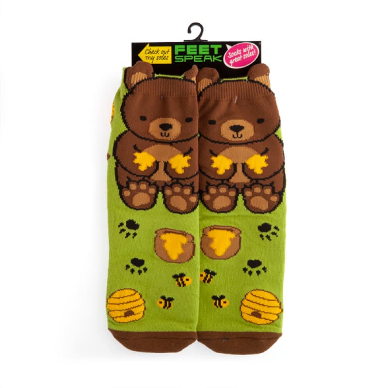 Socks Feet Speak Honey Bears
