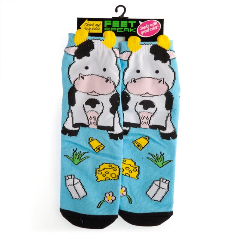Socks Feet Speak Cows
