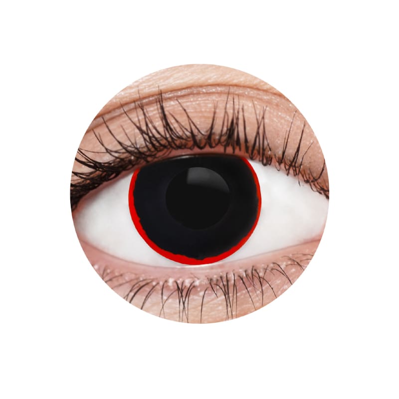 Contact Lenses 1 Year Hellraiser Black