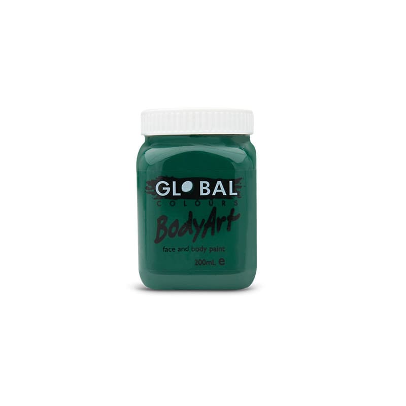 Face Paint 200ml Deep Green Global