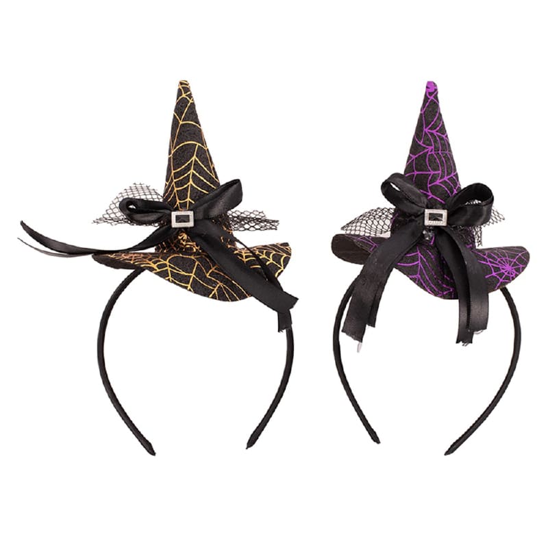 Headband Witch Hat Asst