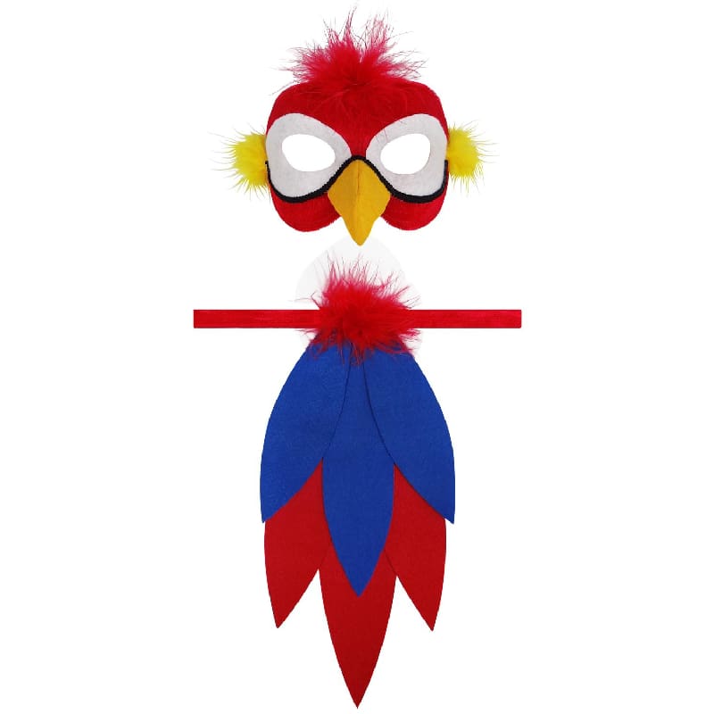 Mask and Tail Parrot