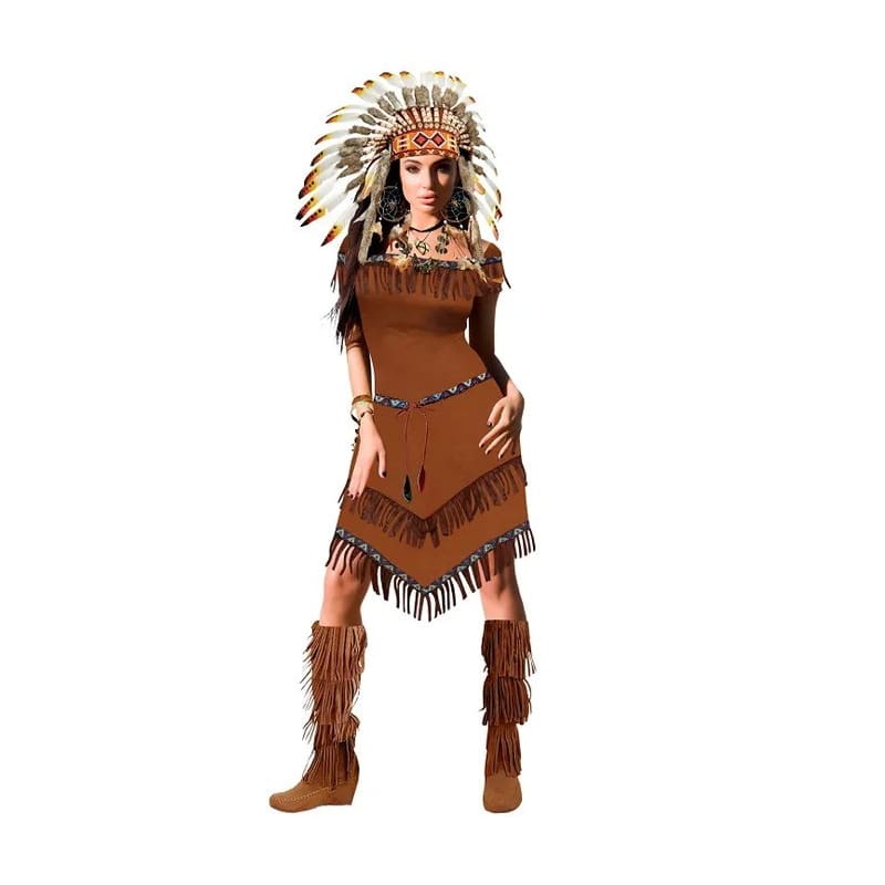 Costume Adult Indian Woman Dress M