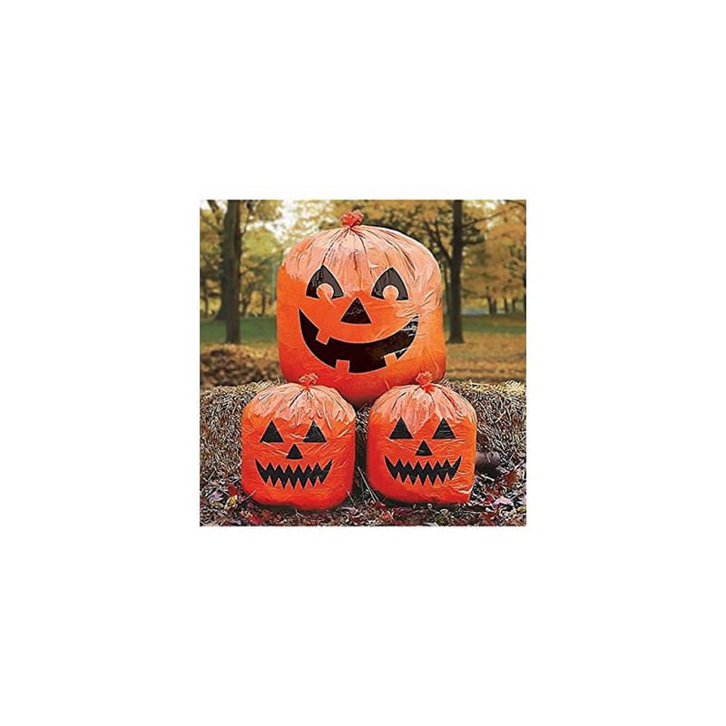 Pumpkin Lawn Bags Pk3