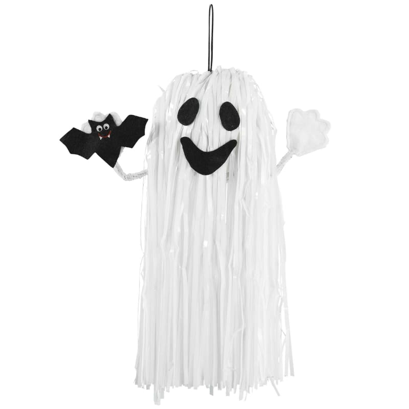 Hanging Ghost with Bat Cute 39cm
