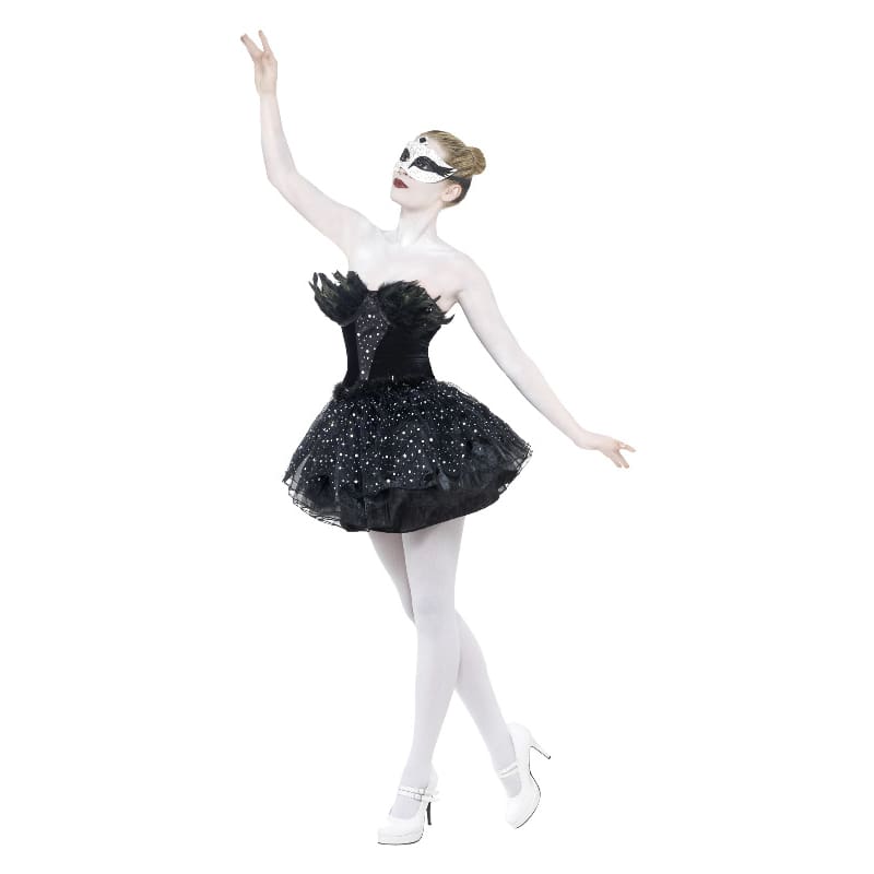 Costume Adult Gothic Swan M DNR