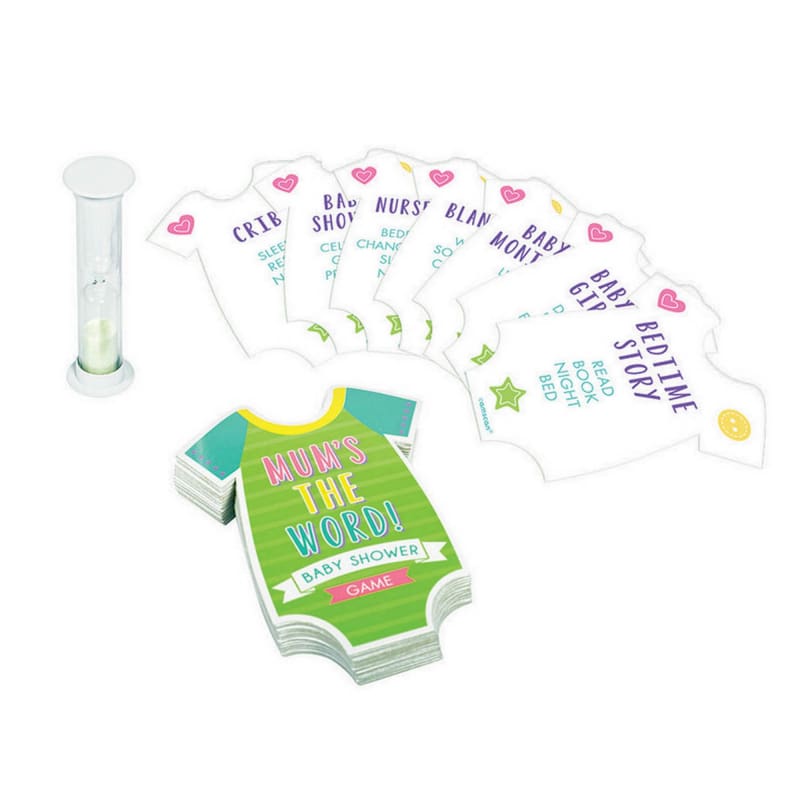 Baby Shower Game Mums the Word DNR