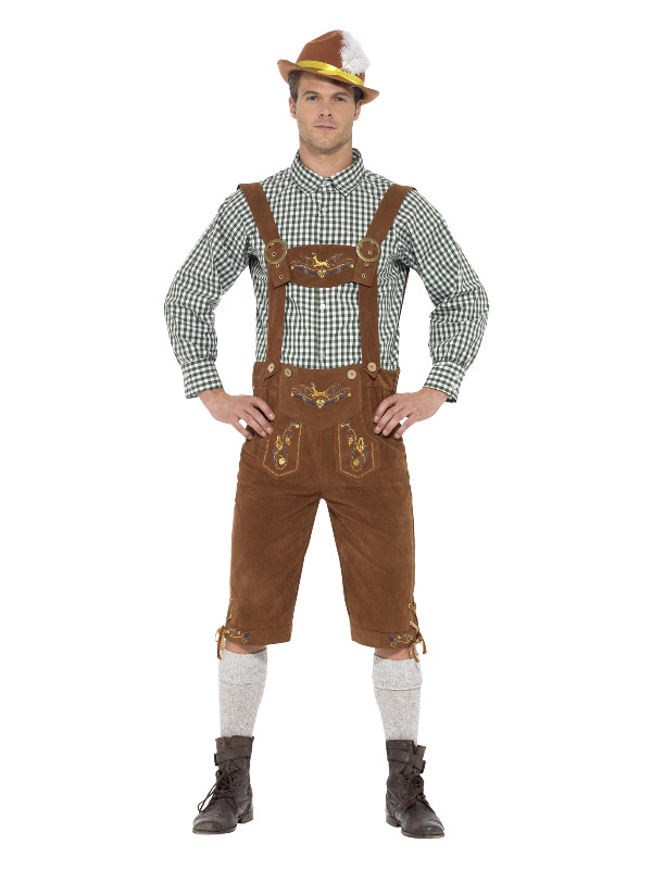 Costume Adult Oktoberfest Hanz Green M