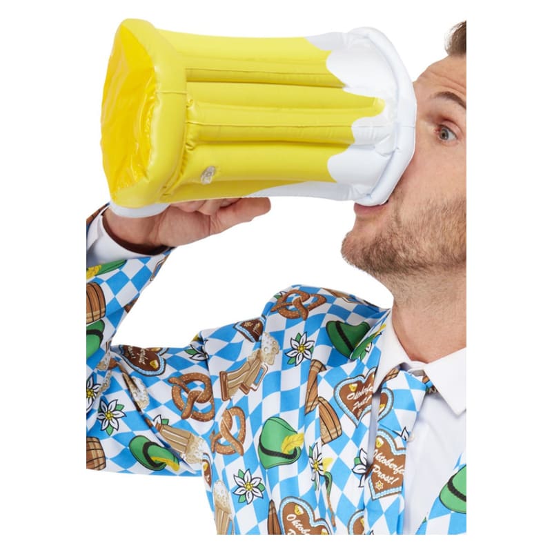Inflatable Oktoberfest Beer Stein Yellow