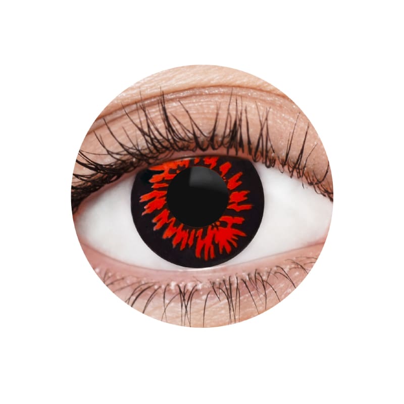 Contact Lenses 1 Year Red Wolf