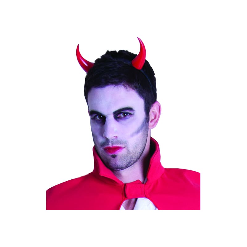 Devil Horns On Headband