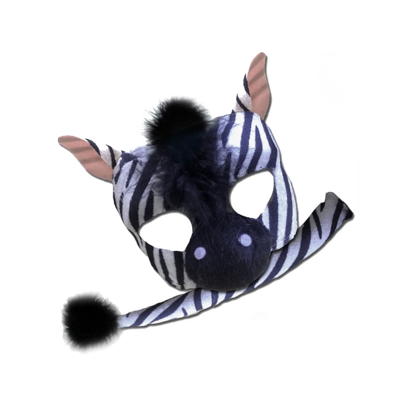 Mask and Tail Zebra Deluxe