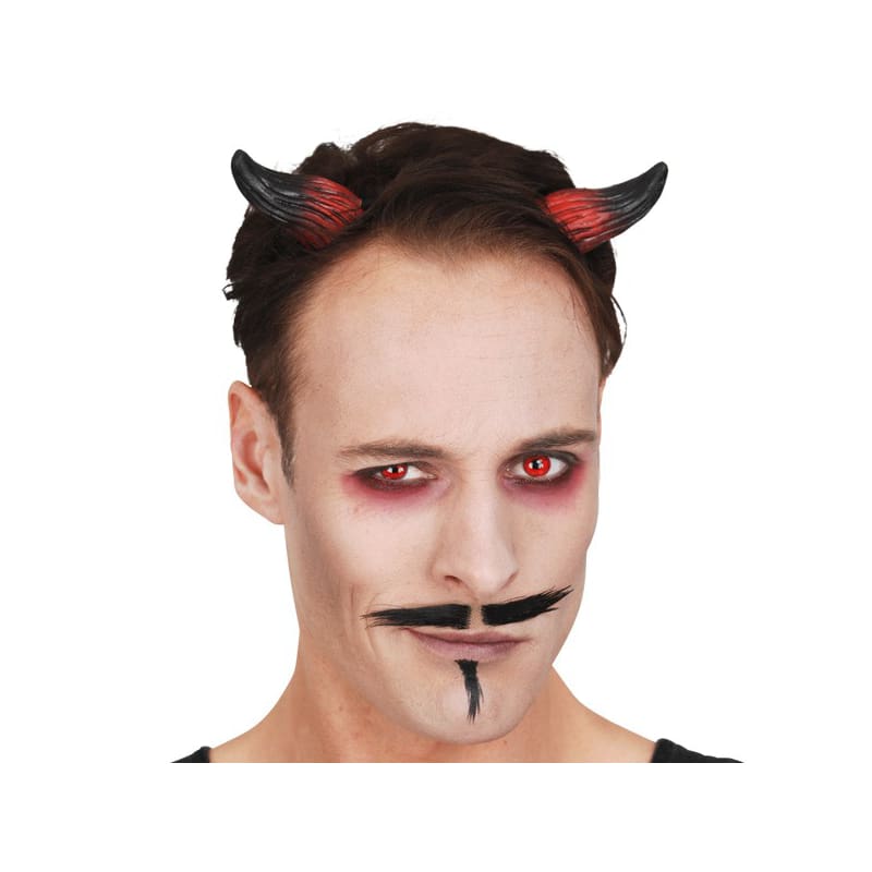 Devil Horns on Elastic 6cm