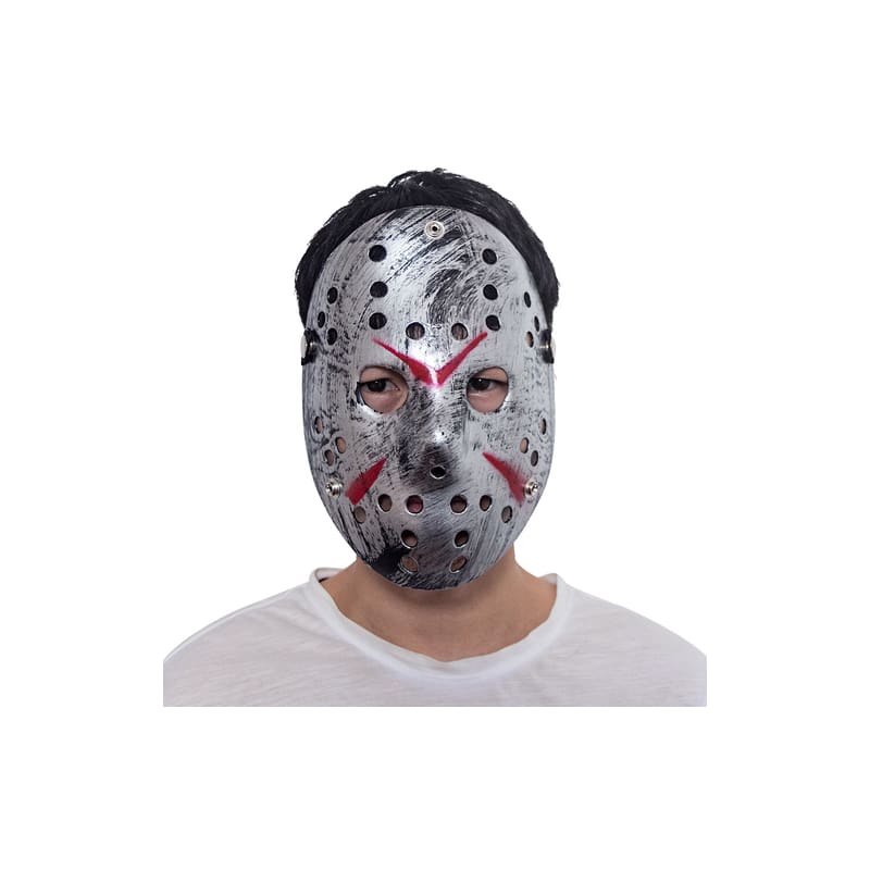 Mask Hockey Jason Silver