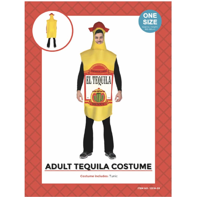 Costume Adult Tequila Bottle