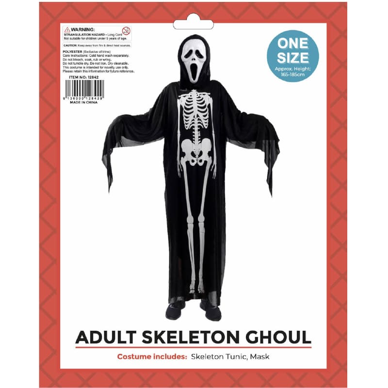 Costume Adult Skeleton Ghoul