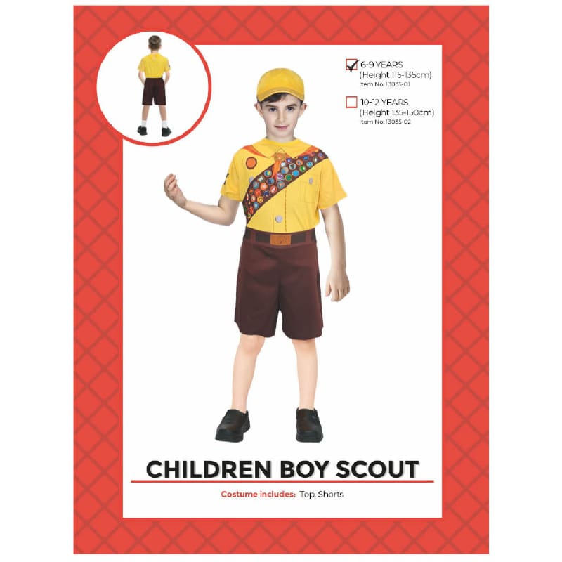 Costume Child Boy Scout 6-9