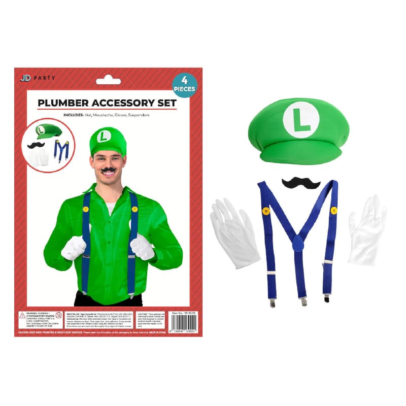 Dress Up Kit Plumber Luigi