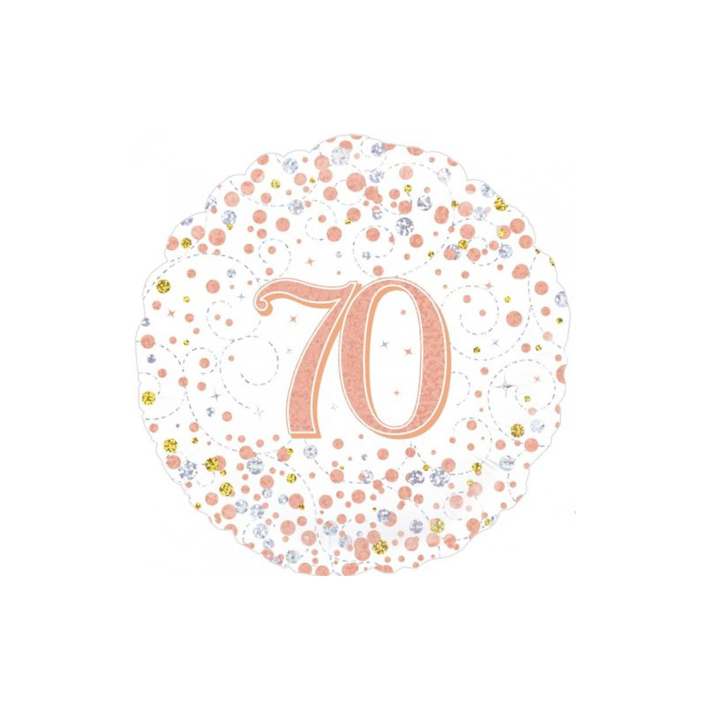 Foil 45cm 70 Sparkling Rose Gold