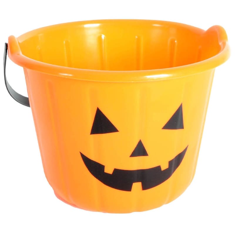 Treat Basket Pumpkin Large Orange
