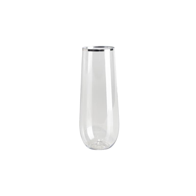 Champagne Glass Stemless Silver 250ml P6