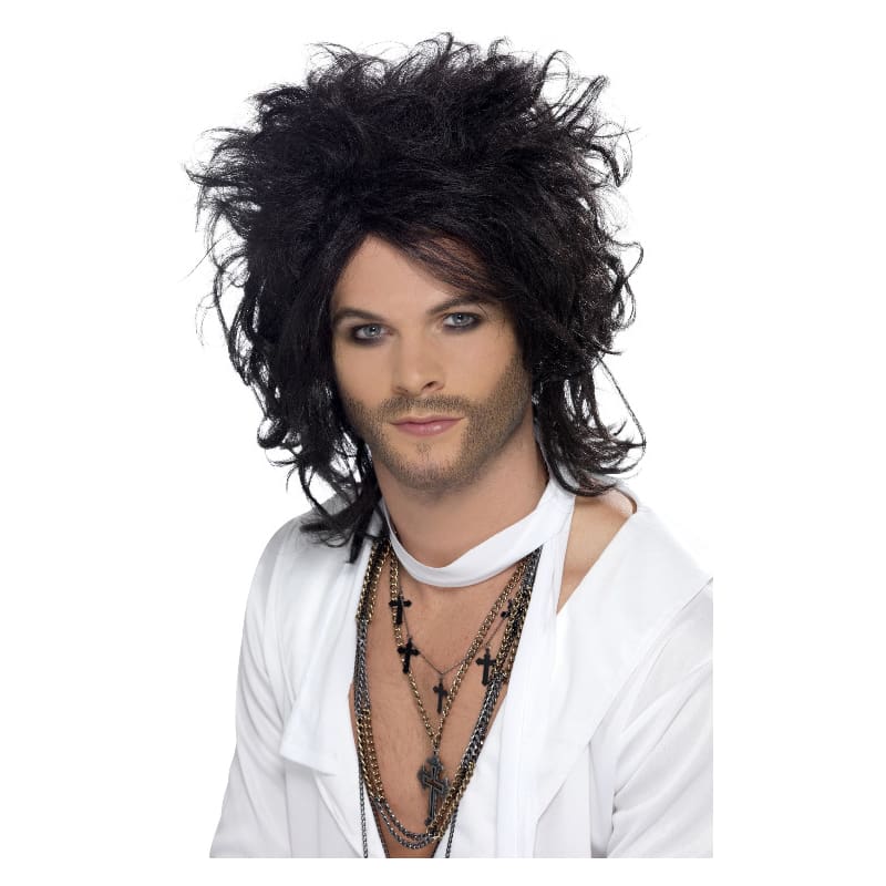 Wig Black Messy Sex God