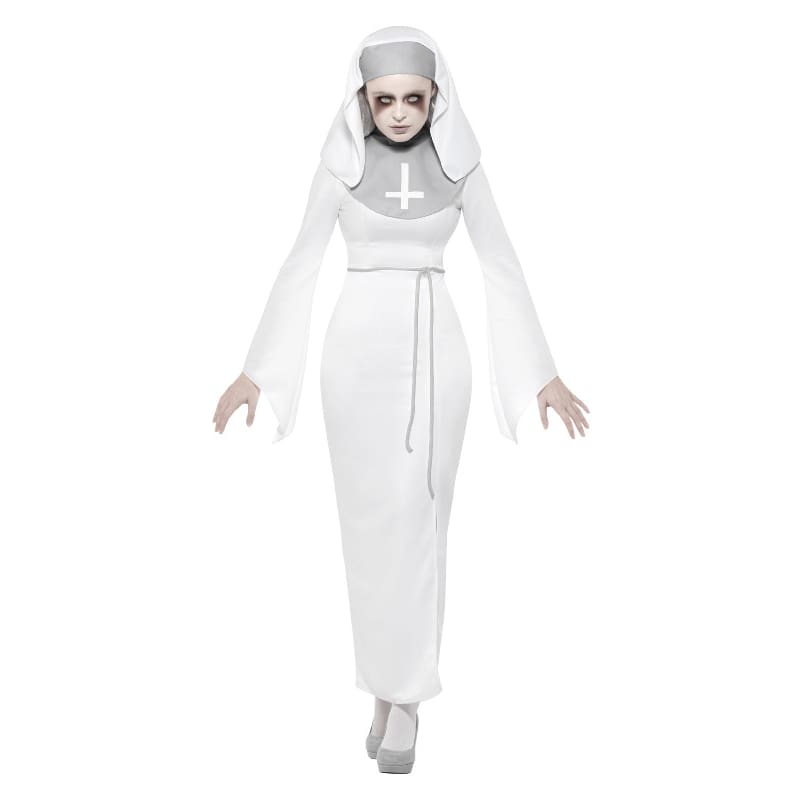 Costume Adult Nun White Asylum M