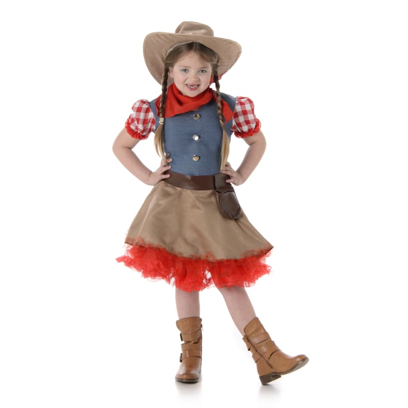 Costume Child Rodeo Girl L