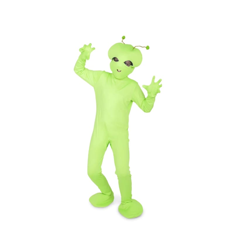 Costume Child Alien Boy Green M