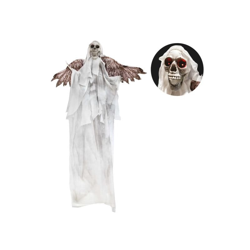 Prop Animated Hang Evil Angel Skeleton
