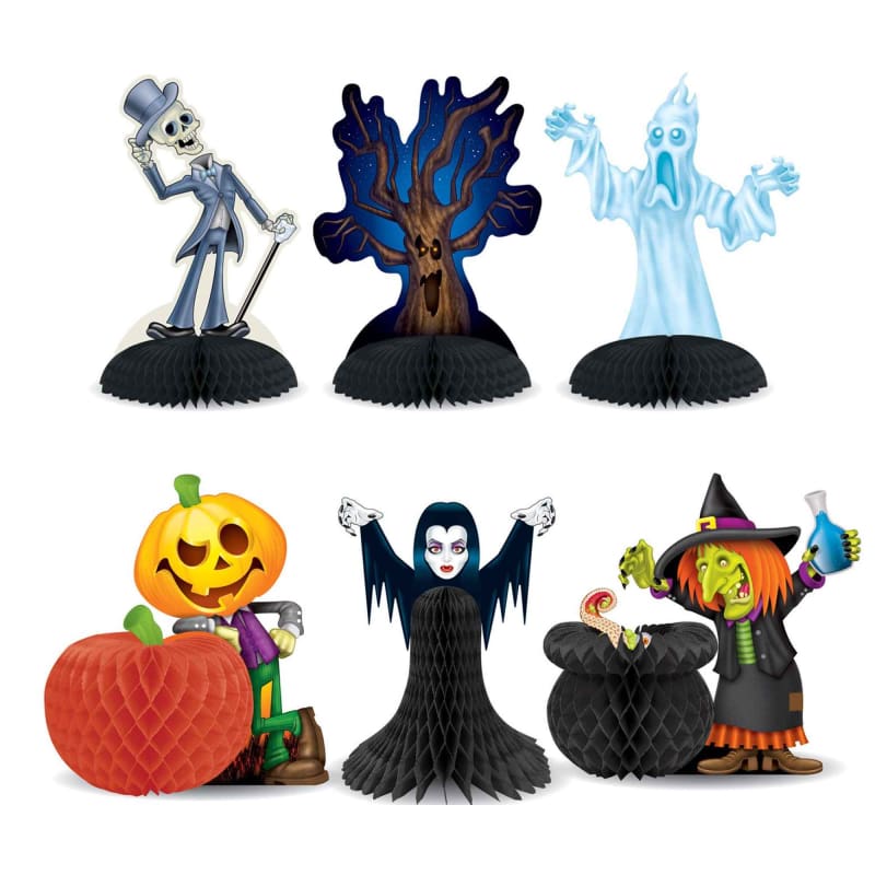 Centrepieces Halloween Characters Pk6
