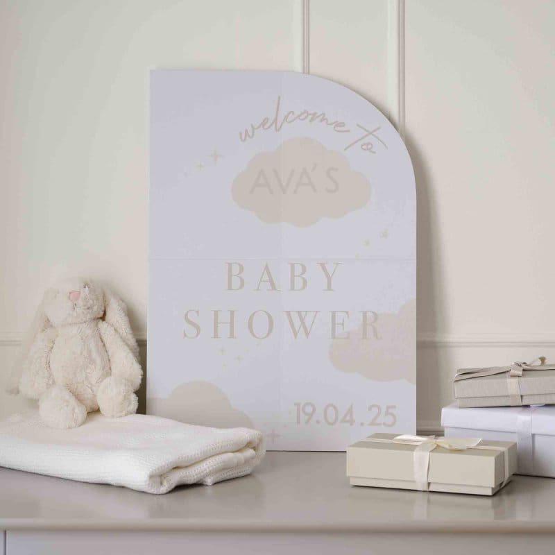 Baby Shower Welcome Sign Customise