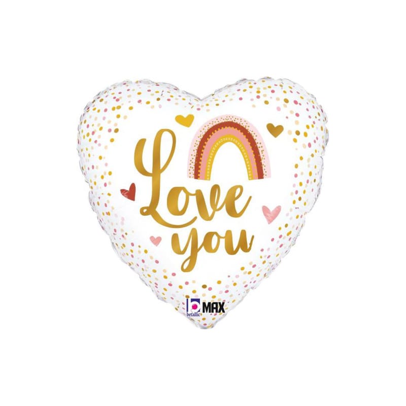 Foil 45cm Love You Boho